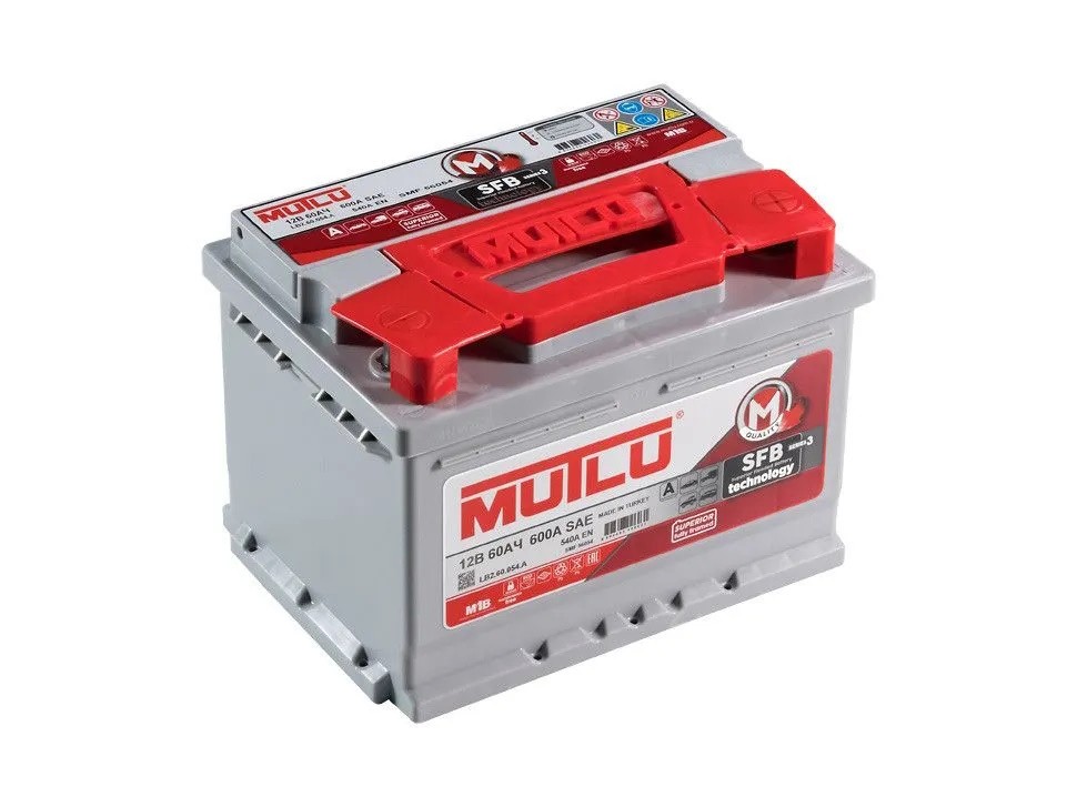 Аккумулятор легковой Mutlu SFB 3 60 а/ч 540А Обратная полярность
