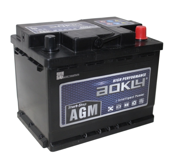 Батарея аккумуляторная AOKLY AGM60 60А/ч 640А 12V Обратная полярн. стандартные (Европа) клеммы
