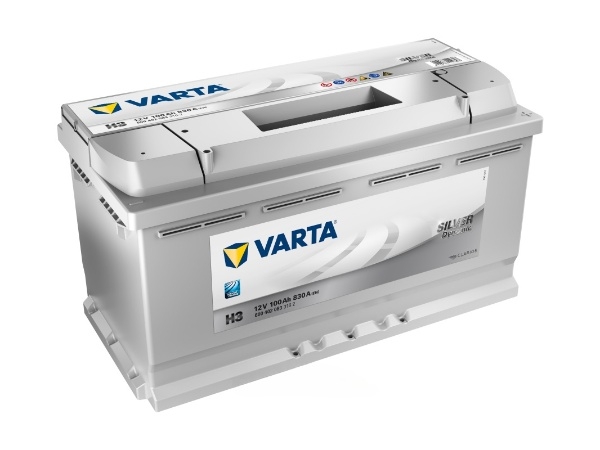 Батарея аккумуляторная VARTA 600402083 Silver Dynamic 100А/ч 830А 12V Обратная полярн. стандартные клеммы
