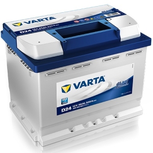 Аккумулятор легковой Varta Blue Dynamic D24 60 а/ч 540А Обратная полярность