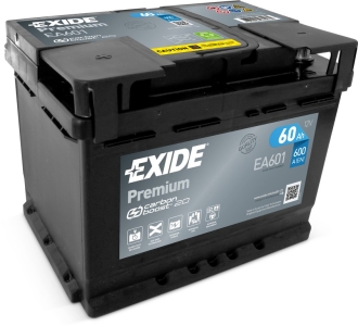 Аккумулятор легковой Exide Premium EA601 60 а/ч 600А Прямая полярность