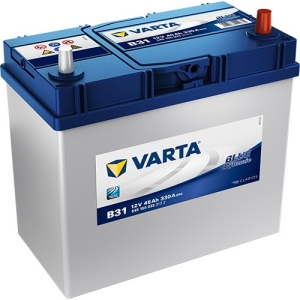 Аккумулятор легковой Varta Blue Dynamic B31 45 а/ч 330А ASIA Обратная полярность