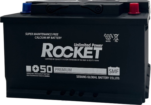 Батарея аккумуляторная ROCKET SMF100LL4 100А/ч 820А обратная полярн. выносные (Азия) клеммы