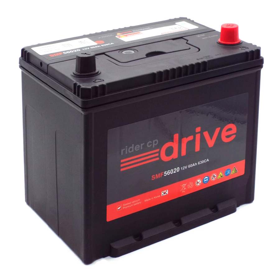 Аккумулятор RIDER SMF 56020 Asia 60 Ач о.п.