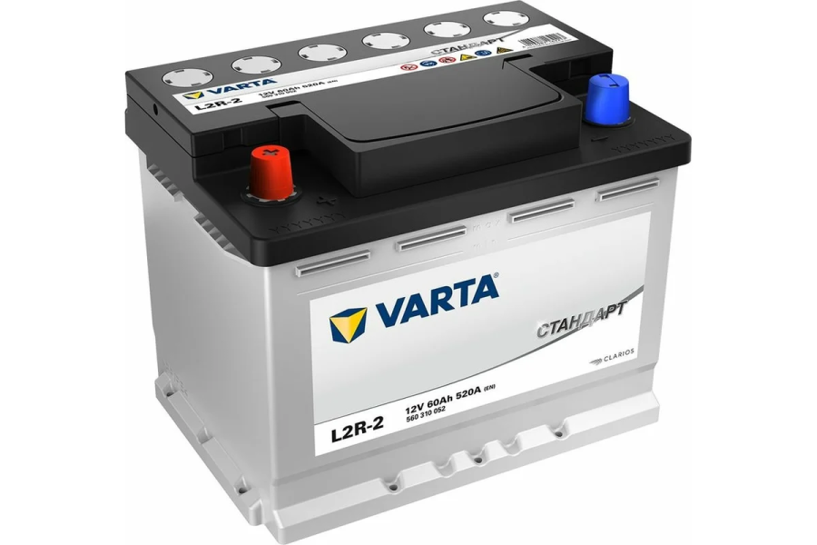 Батарея аккумуляторная Varta 560310052 60А/ч 520А прямая полярн. стандартные (Европа) клеммы