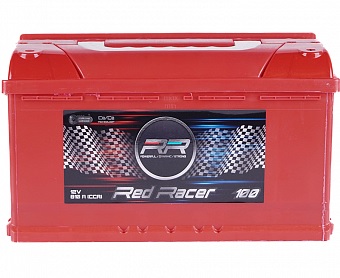 Аккумуляторы RED RACER 6CT 100Ah R+ 810A EN 350x175x190 Ст. кл. L5