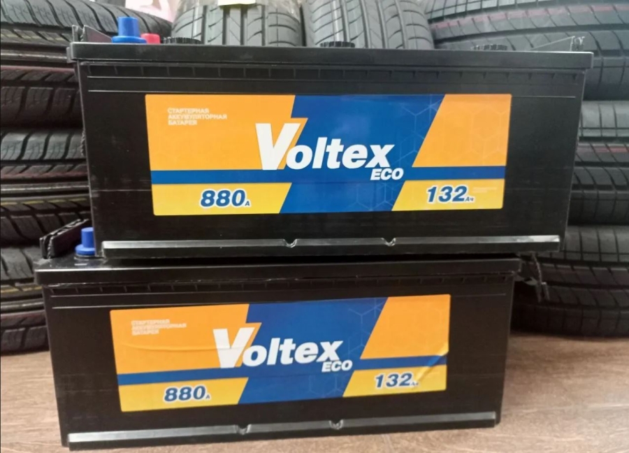 Аккумулятор грузовой Voltex 132Ah оп