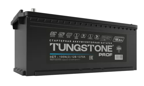 Аккумулятор TUNGSTONE EFB TEF19530 оп 195 Ач 1400 А 516х223х223 конус борт EFB [D5(Тип B)]