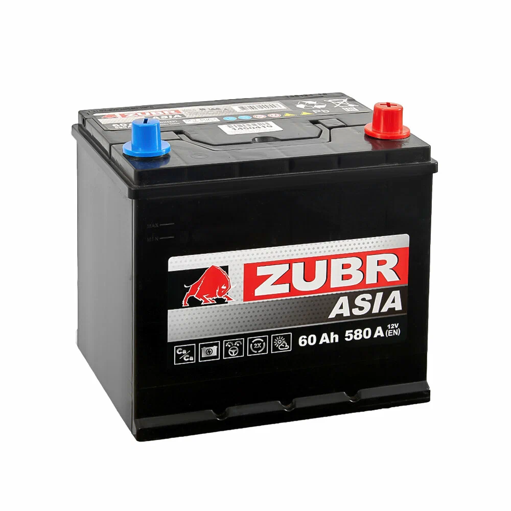 Аккумулятор ZUBR Ultra Asia (60 Ач, 12 V) Обратная, R+ D23