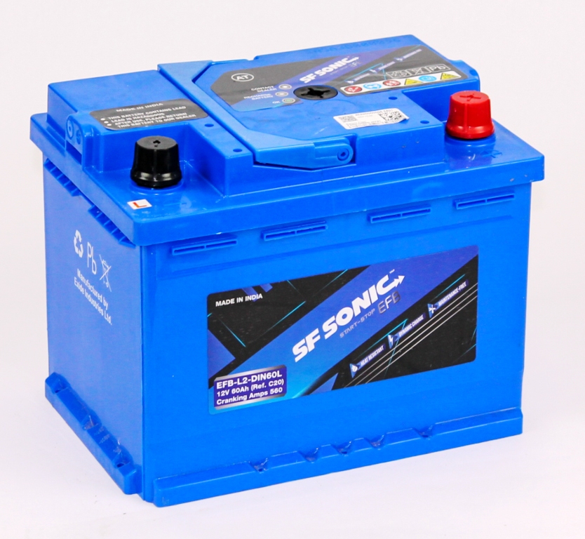 Аккумулятор EXIDE SF SONIC EFB 60Ah 560A ОП