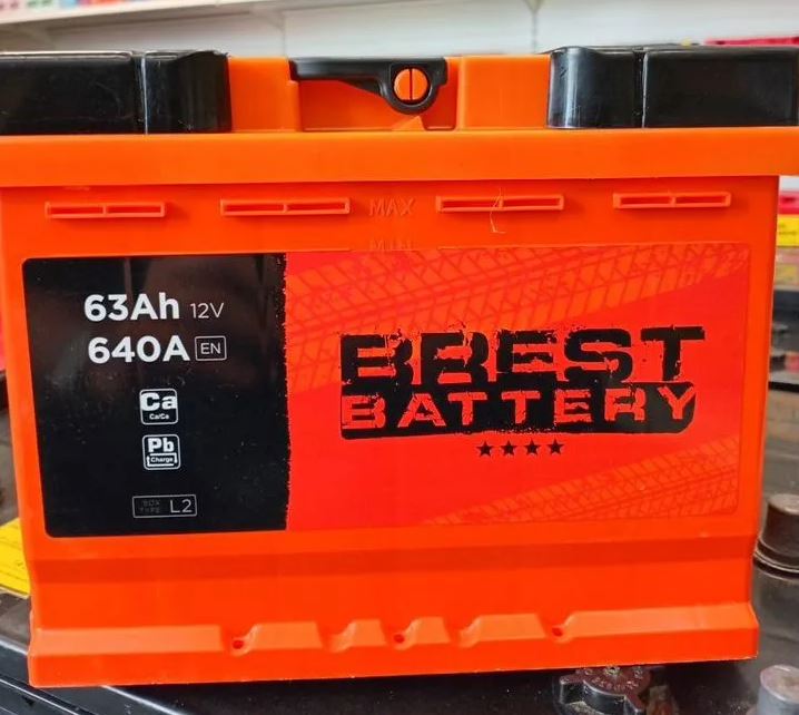 Аккумулятор, BREST Battery,  63 Ah, обратная полярность