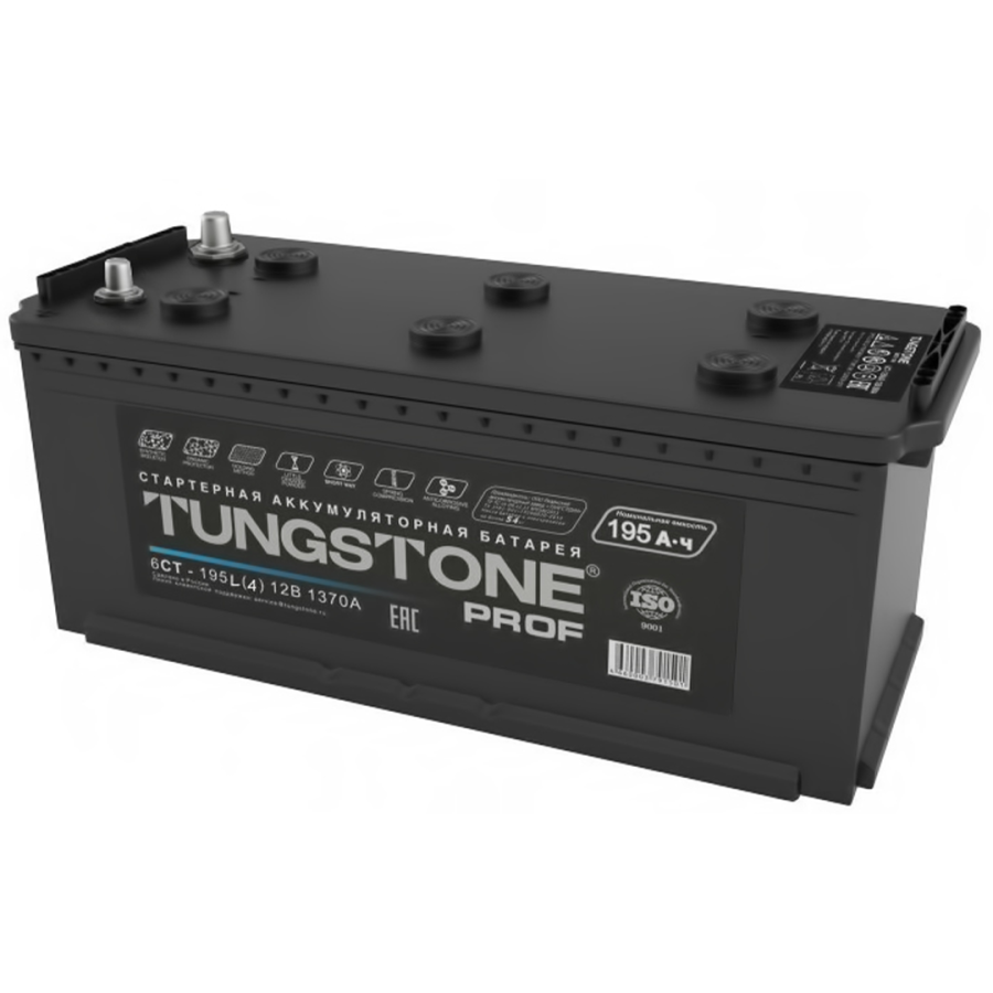 Аккумулятор Tungstone Prof 195Ah П.П 1370А