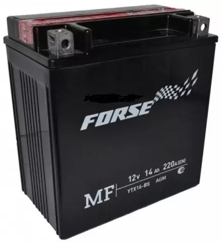 Мотоциклетный аккумулятор FORSE YTX16BS 14 Ah