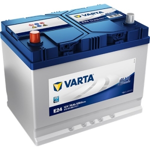 Аккумулятор легковой Varta Blue Dynamic E24 70 а/ч 630А Прямая полярность